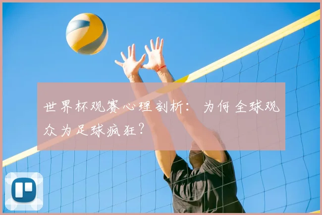世界杯观赛心理剖析：为何全球观众为足球疯狂？